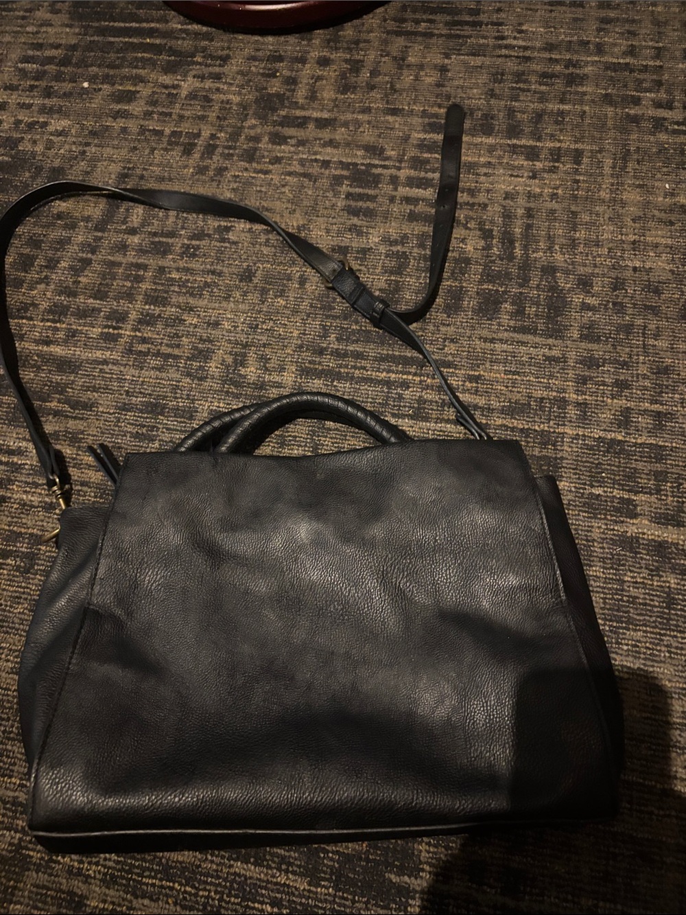 Black purse